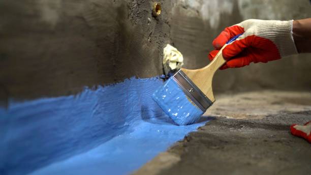 Commercial Basement Waterproofing project at a Mendota, MN business property by SJ Waterproofing Pros